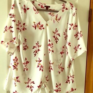 Ann Taylor Floral Blouse